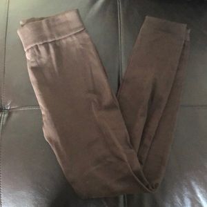 Size Small brown leggings